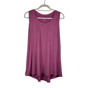 Athletic Works Pink Relaxed Fit Womens XXL Tank Top
